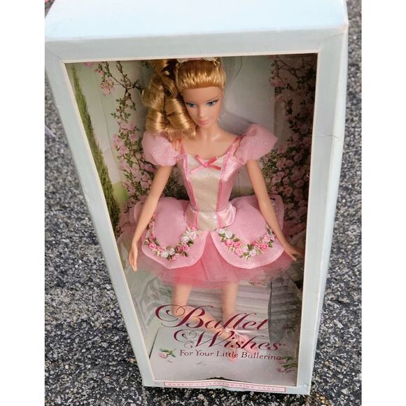 Ballet Wishes Barbie Collector Doll Pink Dress BDH12 BRAND NEW BOX - Picture 6 of 13